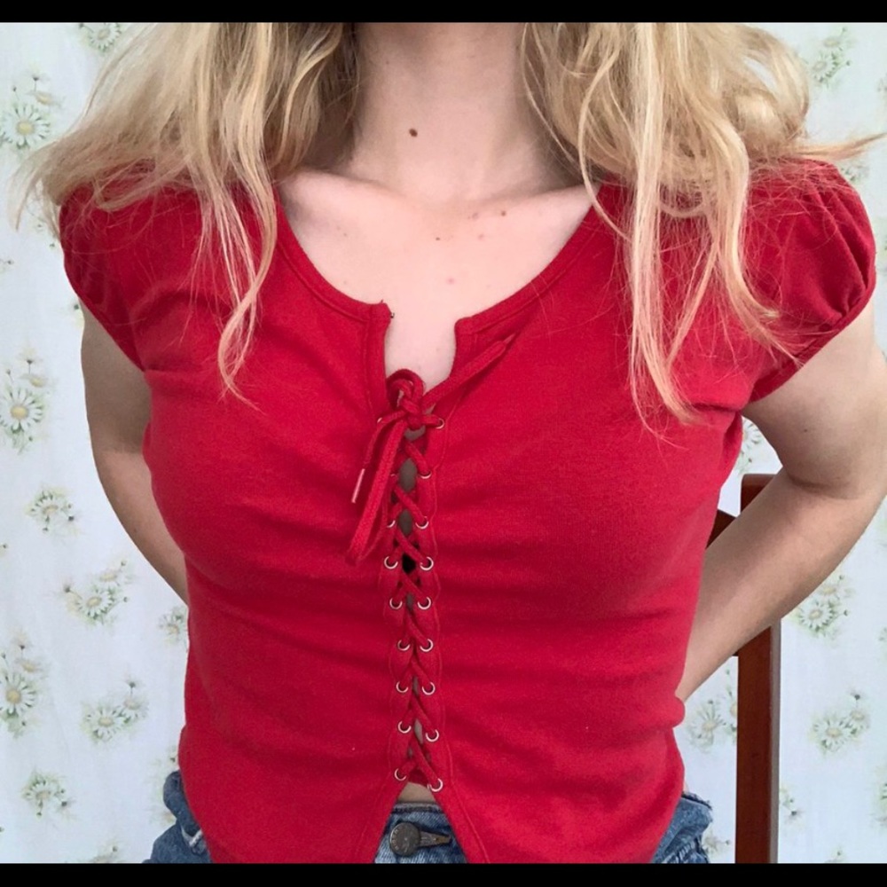 Vintage red shirt